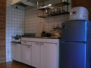 バンガロー(ロフト付)キッチン